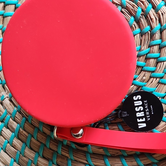 Versus Versace Vibrant Red Wristlet Case Only - Picture 11 of 13